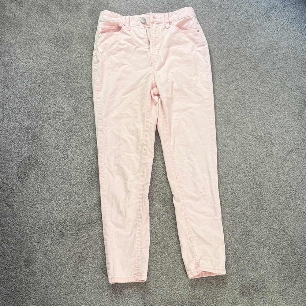 No Boundaries Light Pink Kids Corduroy Pants